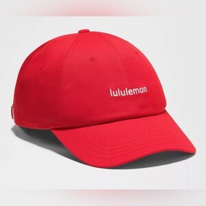 Lululemon Athletica Vibrant Red Unisex Classic Ball Cap L/XL
